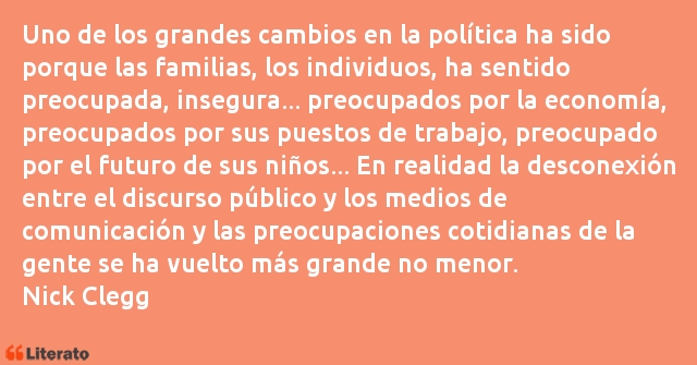 Frases de Nick Clegg