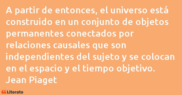 Frases de Jean Piaget