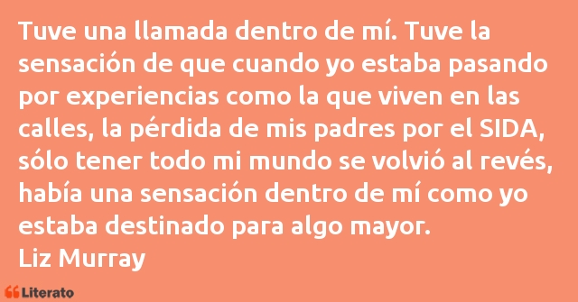 Frases de Liz Murray