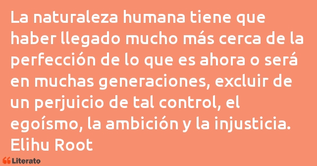 Frases de Elihu Root