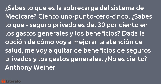 Frases de Anthony Weiner