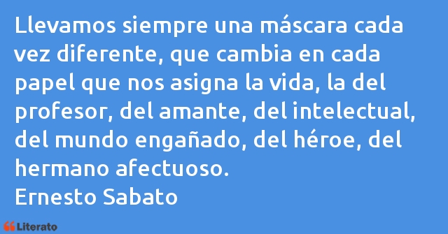 Frases de Ernesto Sabato