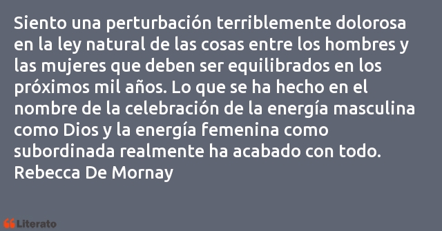 Frases de Rebecca De Mornay