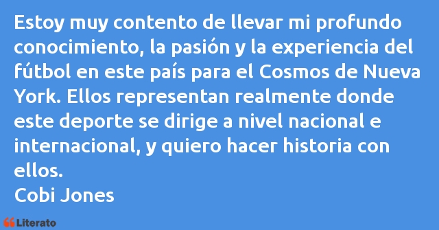 Frases de Cobi Jones