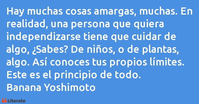 Frases de Banana Yoshimoto