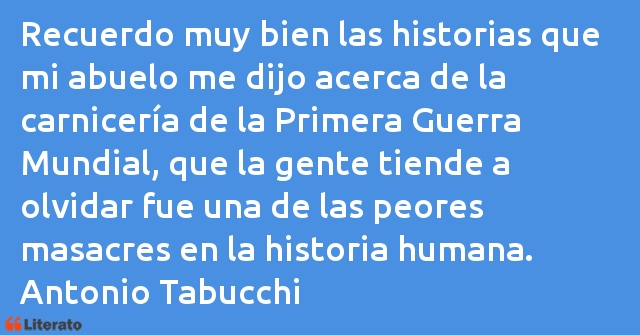 Frases de Antonio Tabucchi