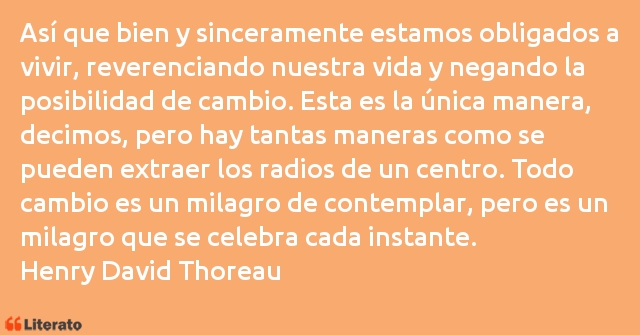 Frases de Henry David Thoreau