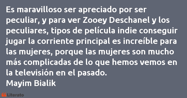 Frases de Mayim Bialik