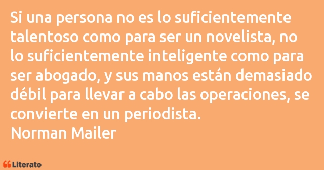 Frases de Norman Mailer