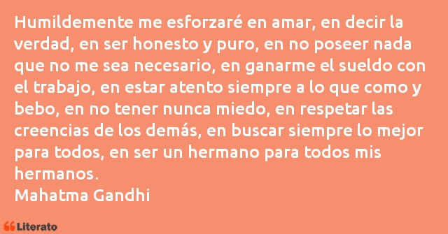 Frases de Mahatma Gandhi