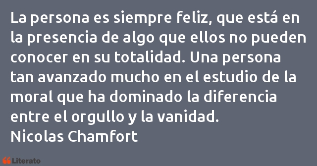 Frases de Nicolas Chamfort