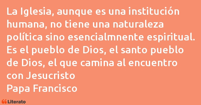 Frases de Papa Francisco