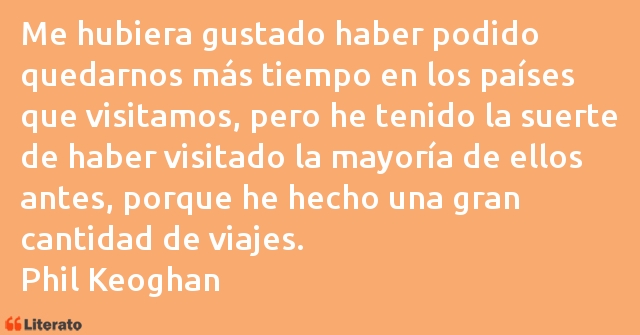 Frases de Phil Keoghan