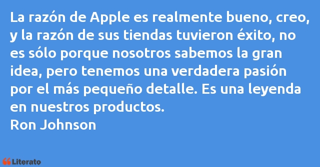 Frases de Ron Johnson