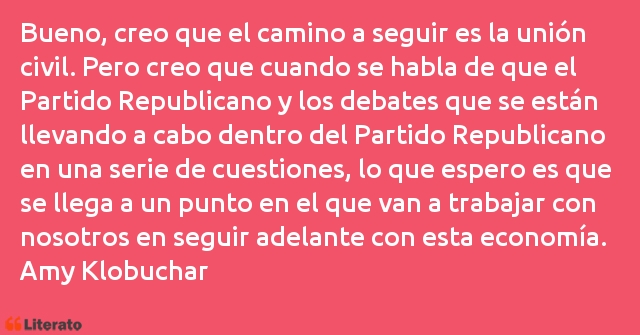 Frases de Amy Klobuchar