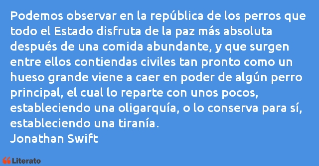 Frases de Jonathan Swift