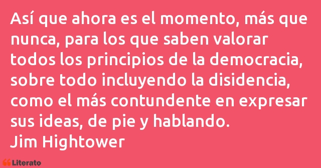 Frases de Jim Hightower