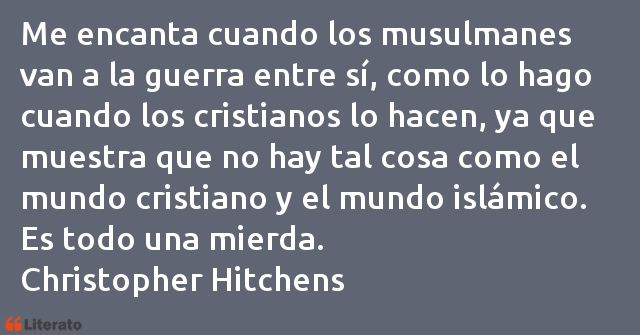 Frases de Christopher Hitchens