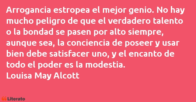 Frases de Louisa May Alcott