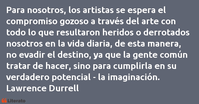 Frases de Lawrence Durrell