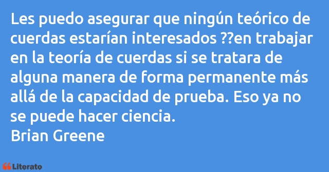 Frases de Brian Greene