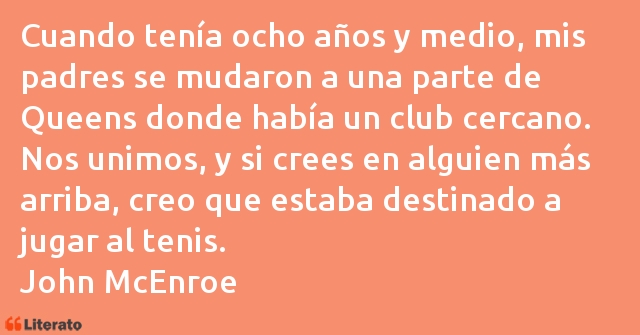 Frases de John McEnroe