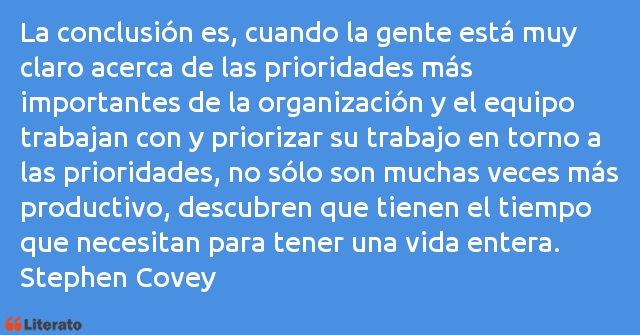 Frases de Stephen Covey