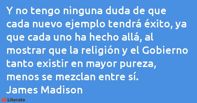 Frases de James Madison