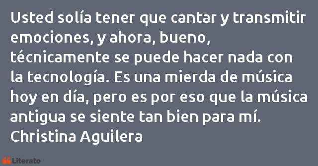 Frases de Christina Aguilera