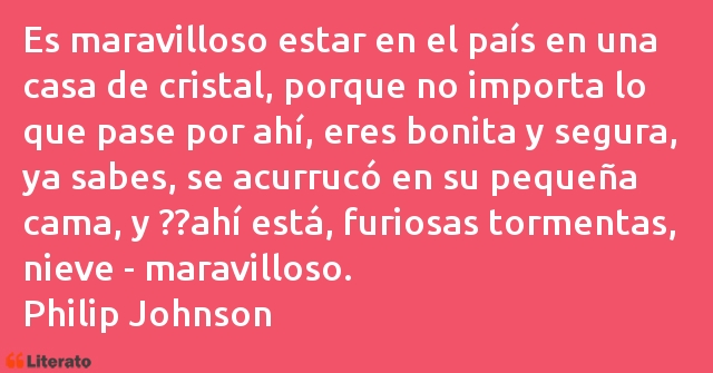 Frases de Philip Johnson