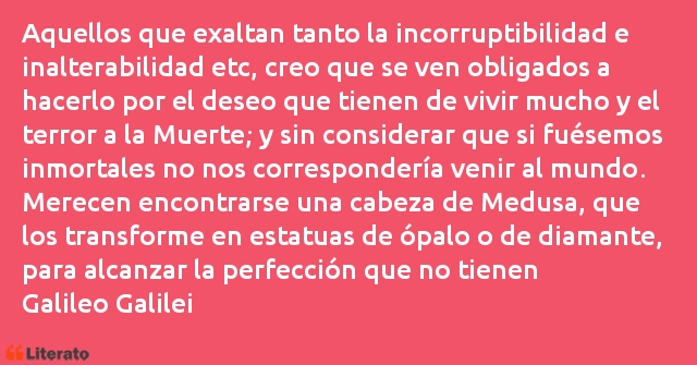 Frases de Galileo Galilei