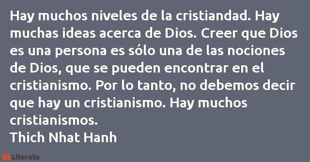 Frases de Thich Nhat Hanh