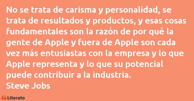 Frases de Steve Jobs