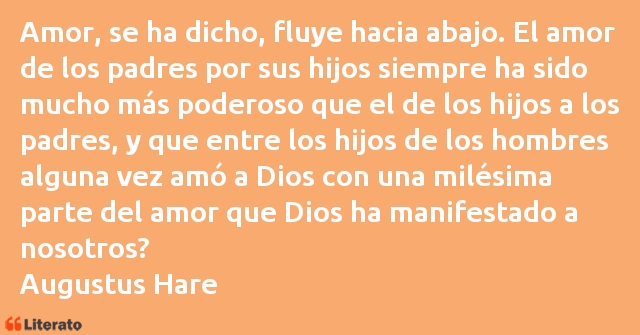 Frases de Augustus Hare