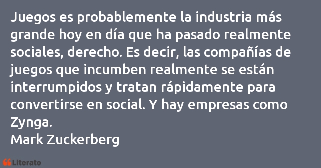 Frases de Mark Zuckerberg