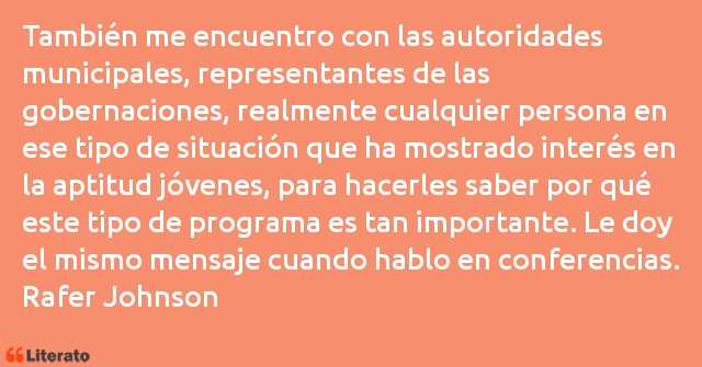 Frases de Rafer Johnson