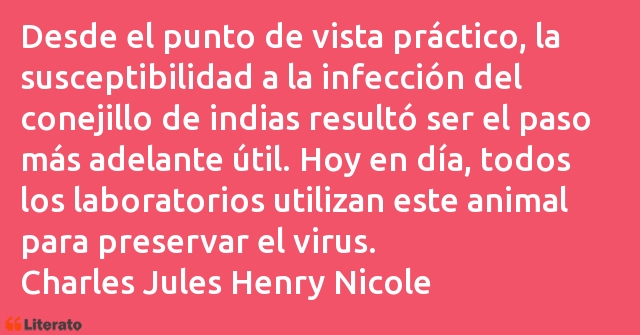 Frases de Charles Jules Henry Nicole