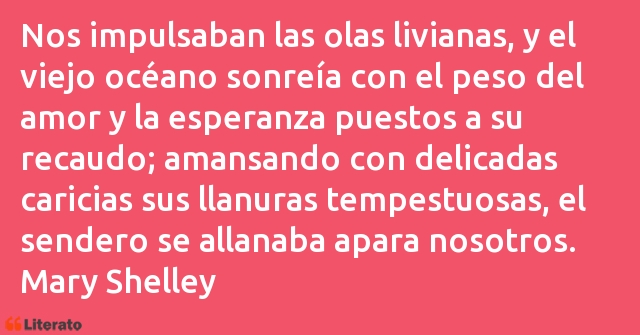 Frases de Mary Shelley