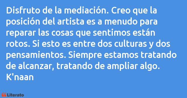 Frases de K'naan