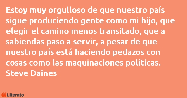 Frases de Steve Daines