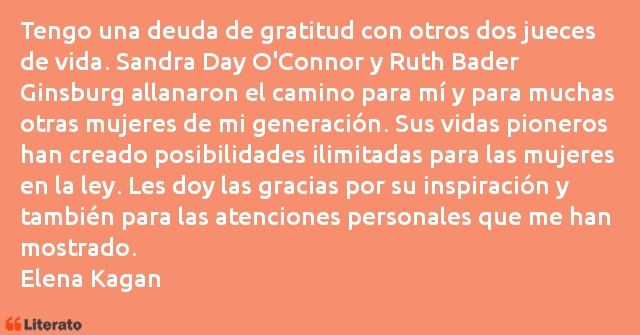 Frases de Elena Kagan