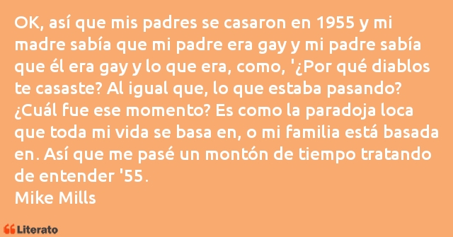 Frases de Mike Mills