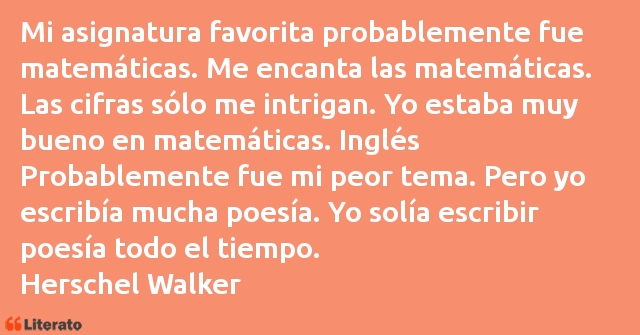 Frases de Herschel Walker