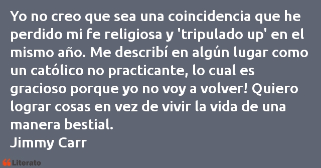 Frases de Jimmy Carr