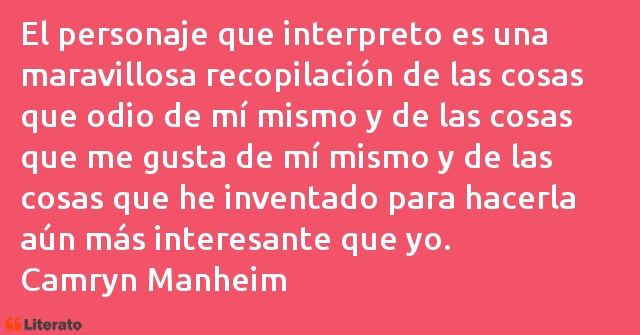 Frases de Camryn Manheim