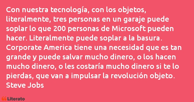 Frases de Steve Jobs