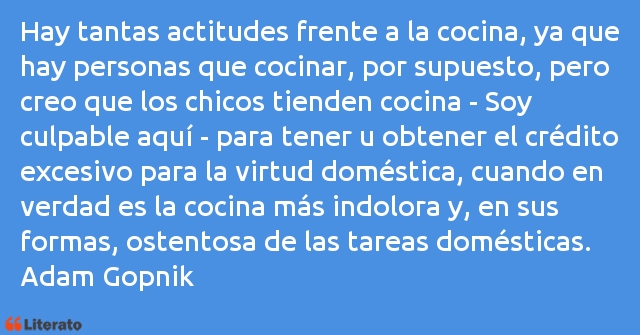 Frases de Adam Gopnik