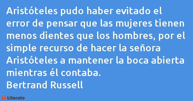 Frases de Bertrand Russell