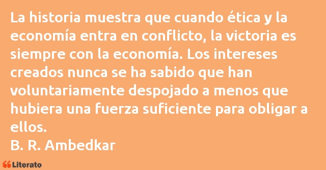 Frases de B. R. Ambedkar