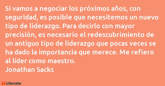 Frases de Jonathan Sacks